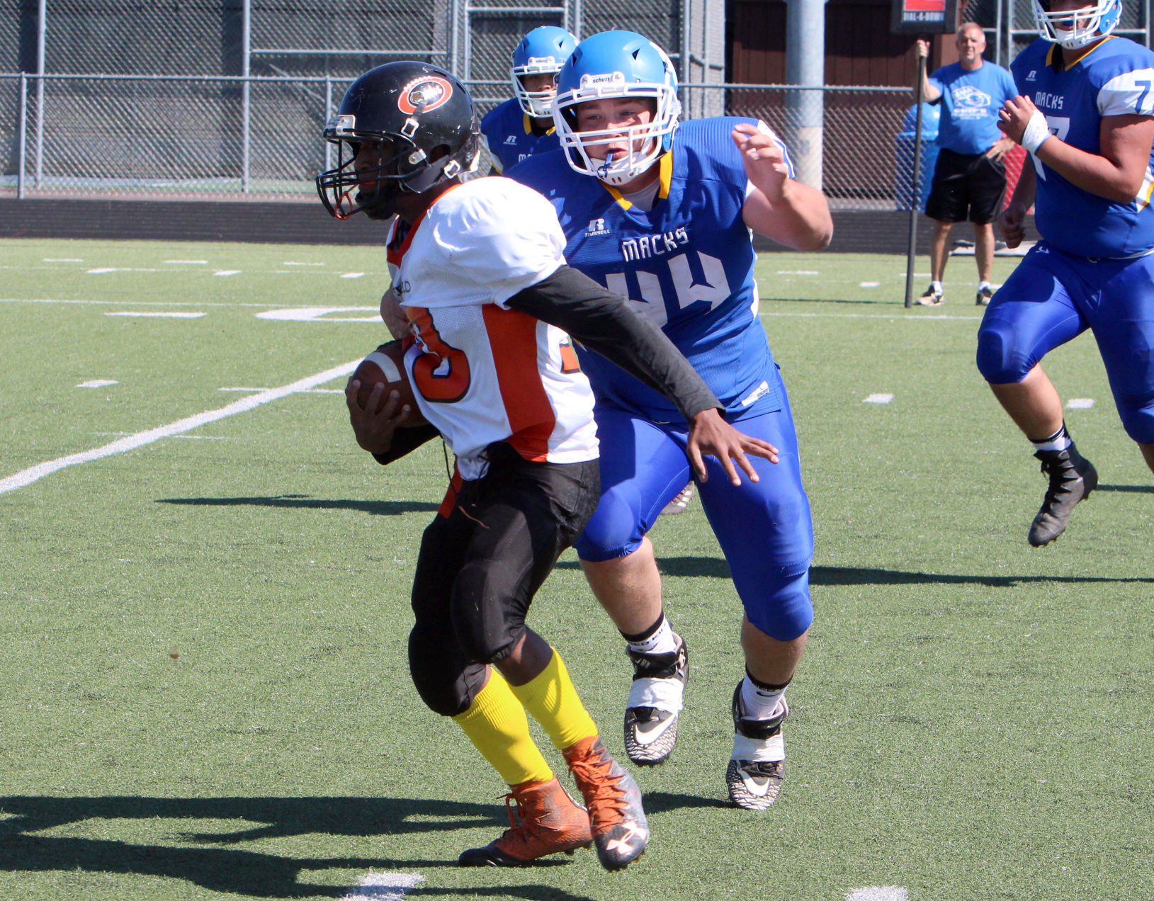 Oakfield at McDonell football 9-8-18
